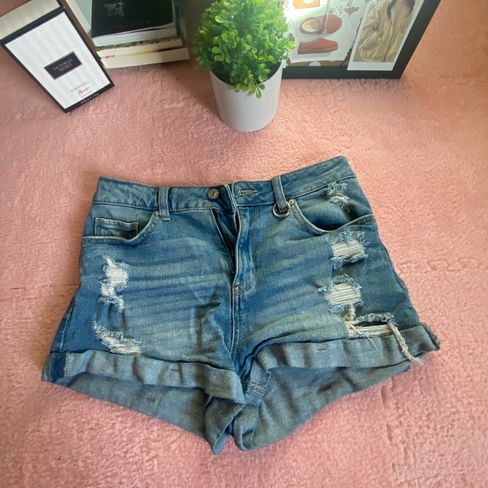 HIGH RISE JEANS SHORT